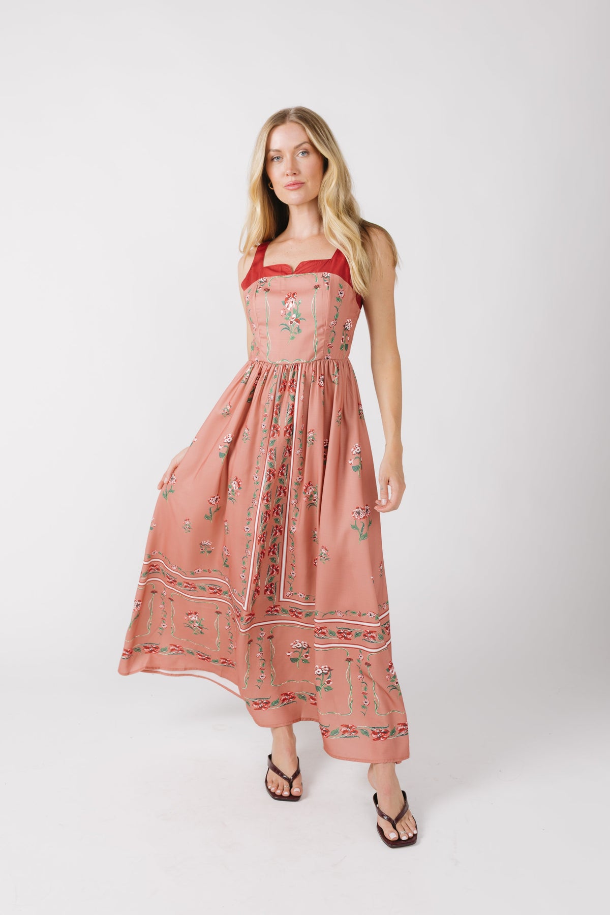 Golden Grove Maxi Dress