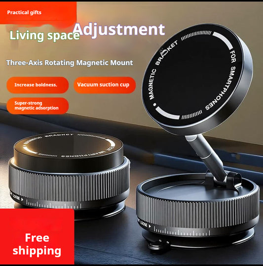 Multifunctional, fully rotatable vacuum suction cup phone holder—suitable for various scenarios.