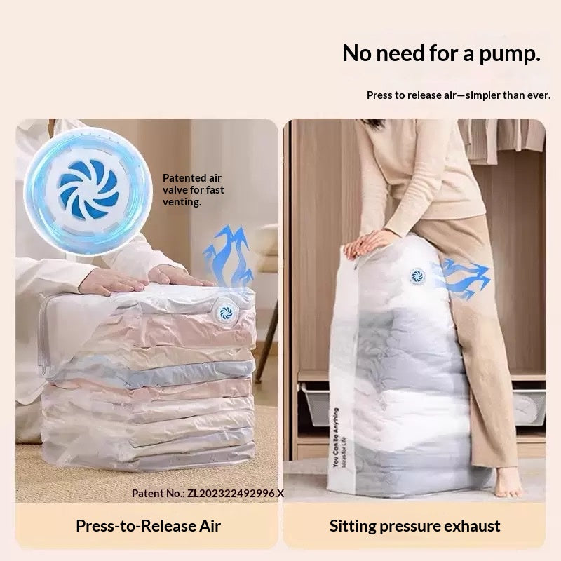Vacuum Compression Bags – Thickened, Airtight Bags for Packing Clothes