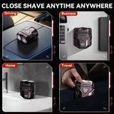 Mini X Electric Shaver for Men, Cordless Rechargeable Travel Razor, Waterproof Wet and Dry Beard Shaver