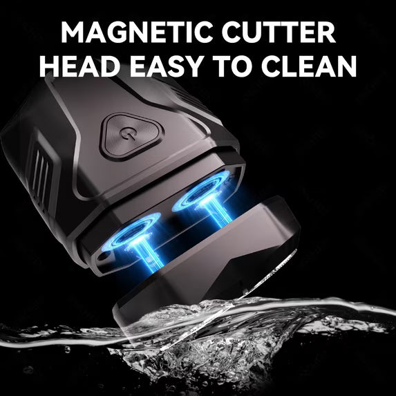 Mini X Electric Shaver for Men, Cordless Rechargeable Travel Razor, Waterproof Wet and Dry Beard Shaver