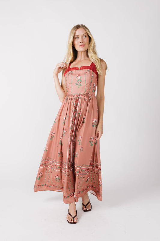 Golden Grove Maxi Dress