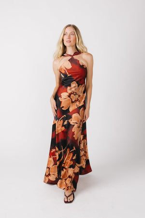 Midnight Scarlet Dress
