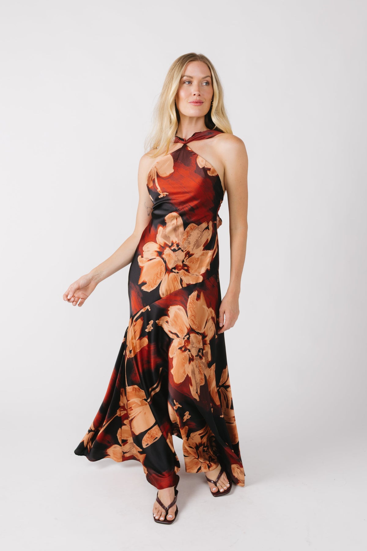 Midnight Scarlet Dress