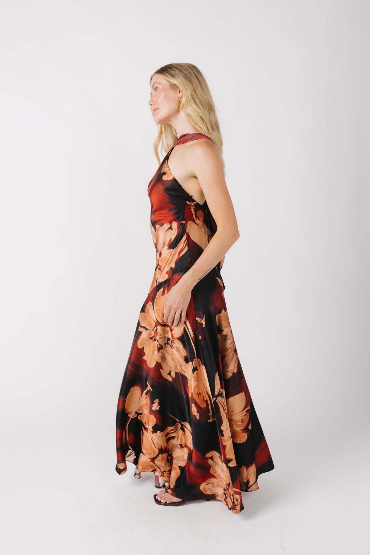 Midnight Scarlet Dress