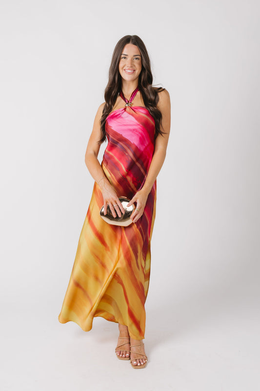 Golden Sunset Dress