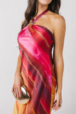 Golden Sunset Dress