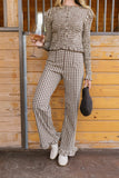Astrid Gingham Pants